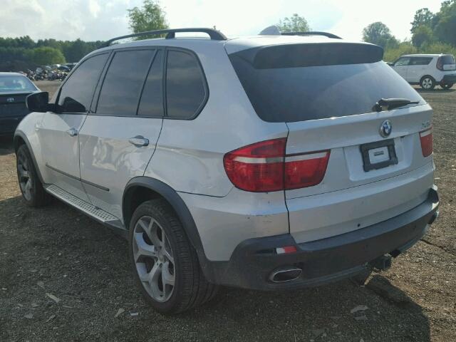 5UXFE83548L164104 - 2008 BMW X5 4.8I SILVER photo 3