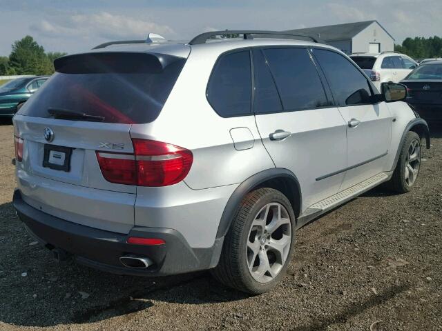 5UXFE83548L164104 - 2008 BMW X5 4.8I SILVER photo 4