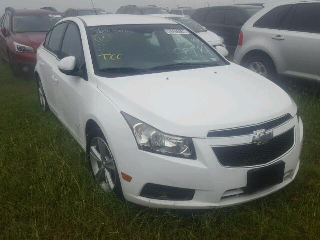 1G1PE5SBXD7289955 - 2013 CHEVROLET CRUZE WHITE photo 1