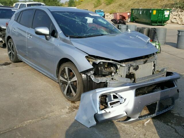 4S3GTAM69H3702435 - 2017 SUBARU IMPREZA SP SILVER photo 1