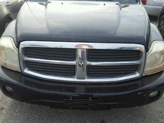 1D4HD48K66F110273 - 2006 DODGE DURANGO SL BLACK photo 10