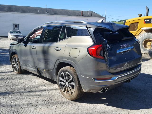 3GKALXEX8JL244479 - 2018 GMC TERRAIN DE GRAY photo 3