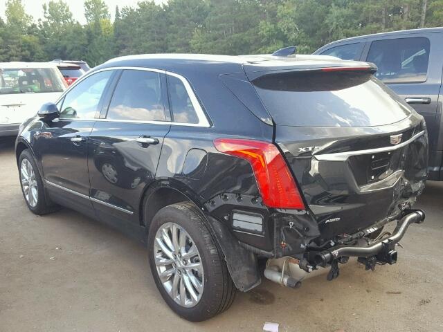 1GYKNFRS5HZ126258 - 2017 CADILLAC XT5 PLATIN BLACK photo 3