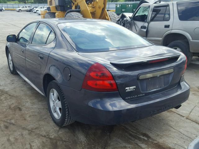 2G2WP552981182072 - 2008 PONTIAC GRAND PRIX GRAY photo 3
