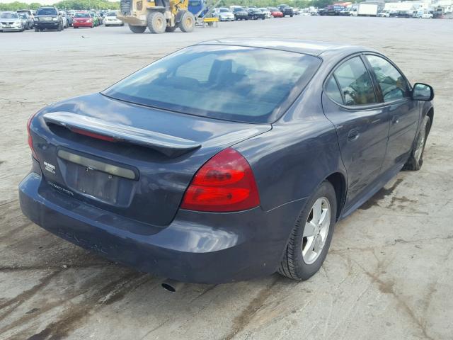2G2WP552981182072 - 2008 PONTIAC GRAND PRIX GRAY photo 4