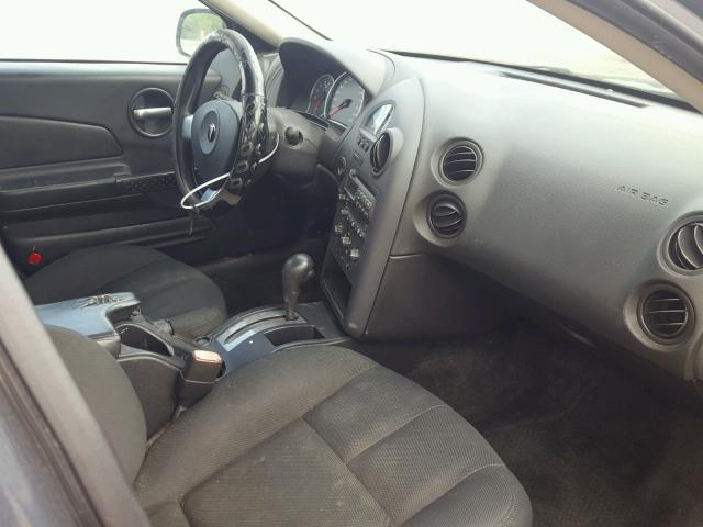 2G2WP552981182072 - 2008 PONTIAC GRAND PRIX GRAY photo 5