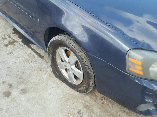 2G2WP552981182072 - 2008 PONTIAC GRAND PRIX GRAY photo 9