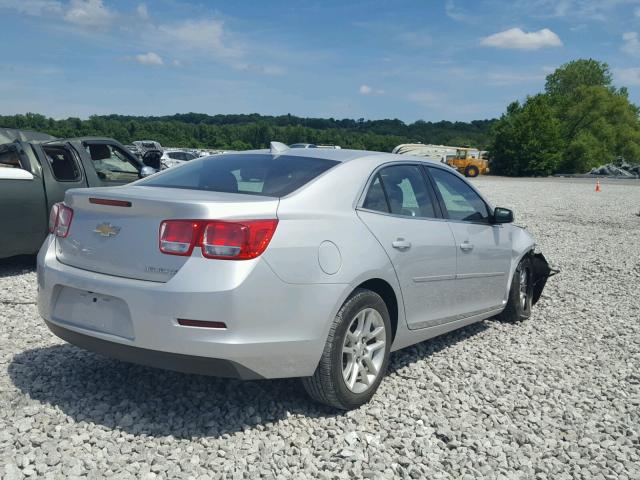 1G11C5SL1FF209178 - 2015 CHEVROLET MALIBU 1LT ვერცხლისფერი ფოტო 4