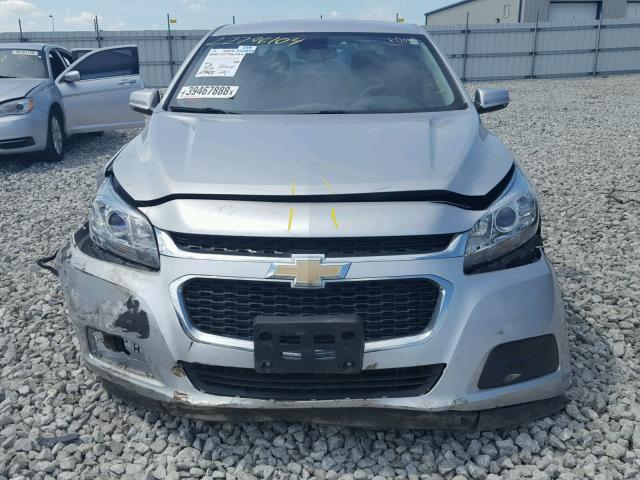 1G11C5SL1FF209178 - 2015 CHEVROLET MALIBU 1LT ვერცხლისფერი ფოტო 7