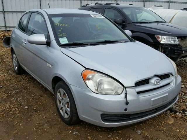 KMHCN35C87U001883 - 2007 HYUNDAI ACCENT BAS SILVER photo 1