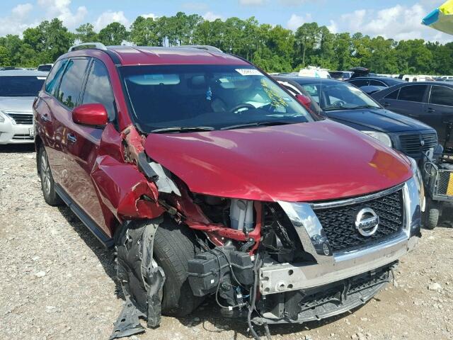 5N1AR2MN8GC649996 - 2016 NISSAN PATHFINDER წითელი ფოტო 1