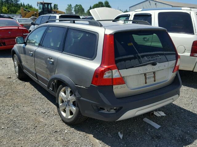 YV4BZ982281022416 - 2008 VOLVO XC70 SILVER photo 3