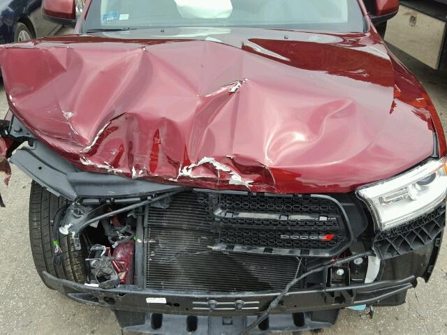 1C4RDHAG5HC736786 - 2017 DODGE DURANGO SX BURGUNDY photo 7