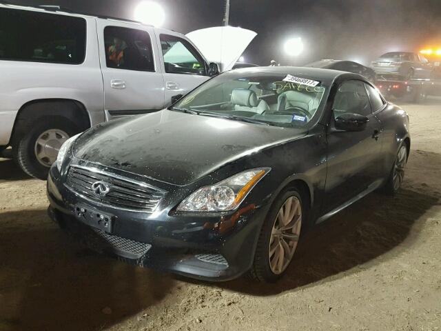 JNKCV66E69M722680 - 2009 INFINITI G37 BLACK photo 2