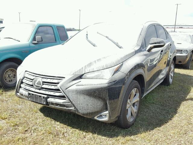 JTJYARBZ0H2065914 - 2017 LEXUS NX 200T BLACK photo 2