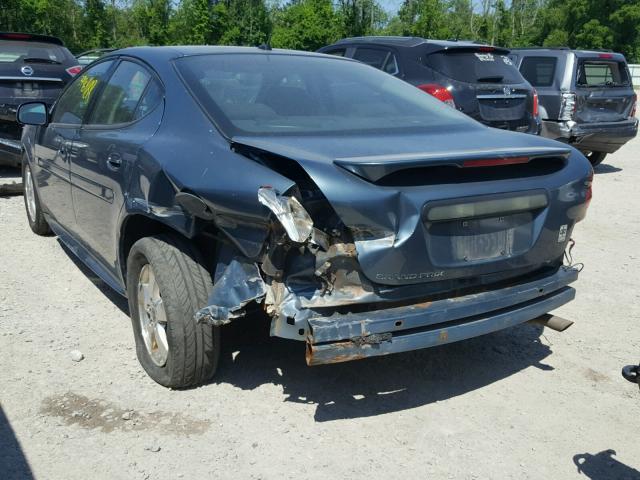 2G2WP552661174217 - 2006 PONTIAC GRAND PRIX BLUE photo 3