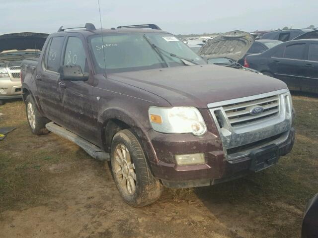 1FMEU53887UA20620 - 2007 FORD EXPLORER S 栗色 照片 1