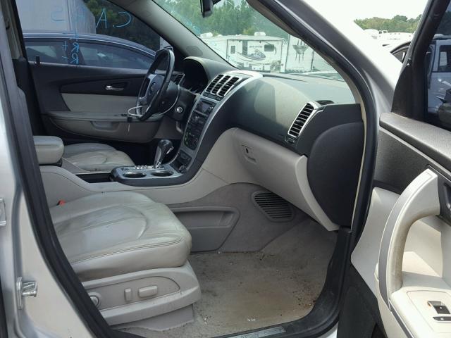 1GKER33D19J169614 - 2009 GMC ACADIA SLT ვერცხლისფერი ფოტო 5