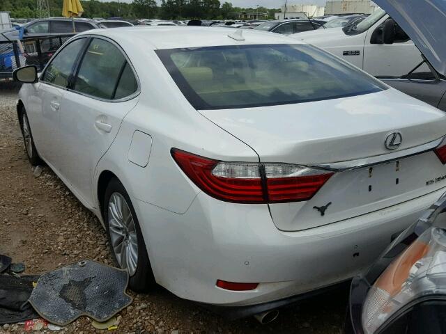 JTHBK1GGXD2076880 - 2013 LEXUS ES 350 WHITE photo 3