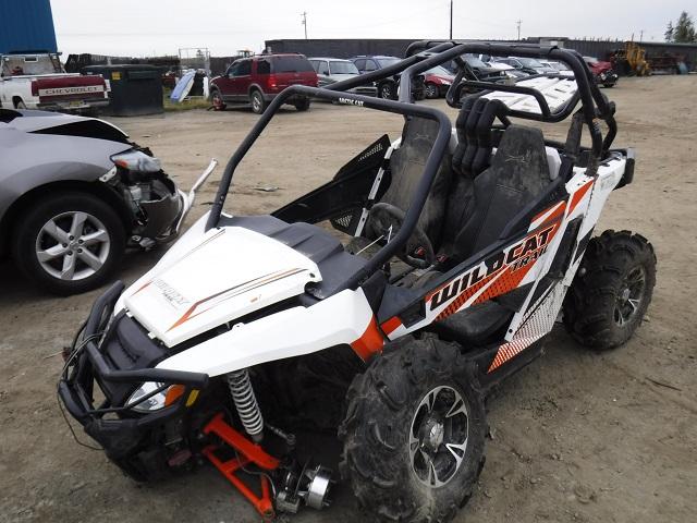 4UF15MPVXFT308453 - 2015 ARCTIC CAT WILDCAT TR ORANGE photo 2