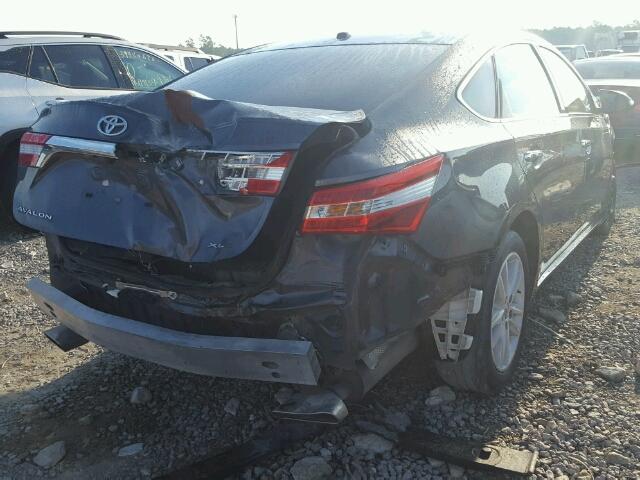 4T1BK1EBXFU160533 - 2015 TOYOTA AVALON XLE GRAY photo 4