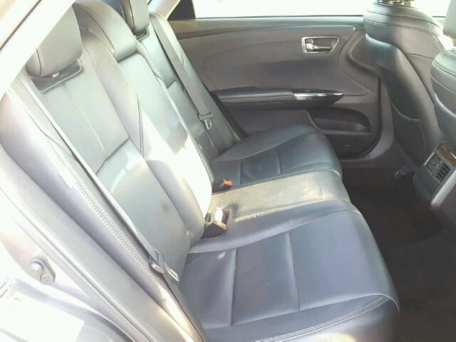 4T1BK1EBXFU160533 - 2015 TOYOTA AVALON XLE GRAY photo 6