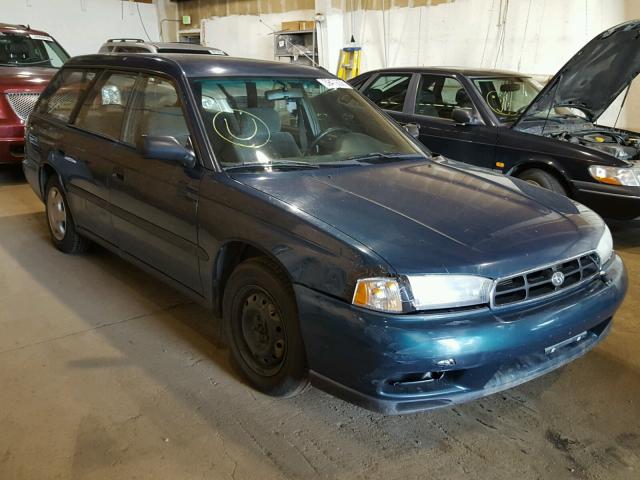 4S3BK4253X7316254 - 1999 SUBARU LEGACY BRI GREEN photo 1