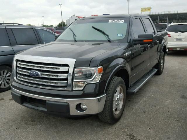 1FTFW1CF3DKF03904 - 2013 FORD F150 SUPER BLACK photo 2