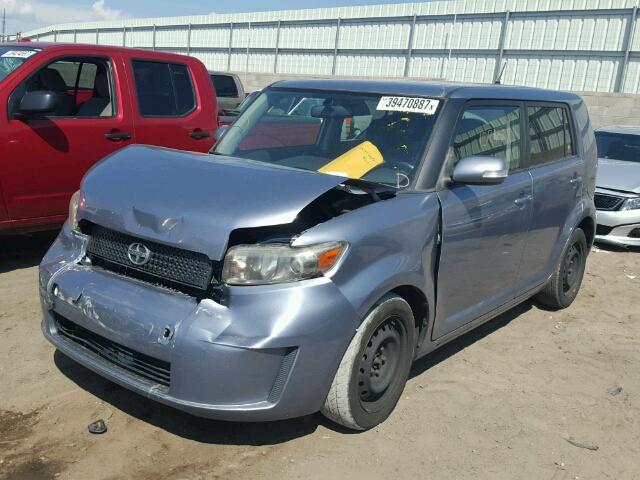 JTLKE50E191068872 - 2009 TOYOTA SCION XB BLUE photo 2