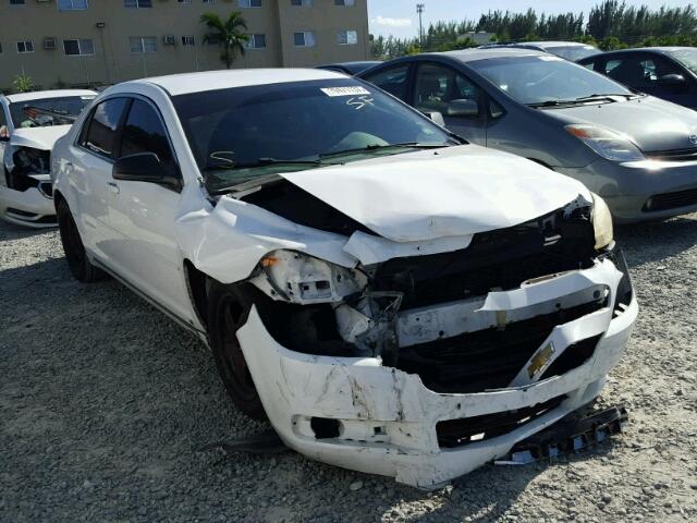 1G1ZG57B89F125192 - 2009 CHEVROLET MALIBU LS თეთრი ფოტო 1