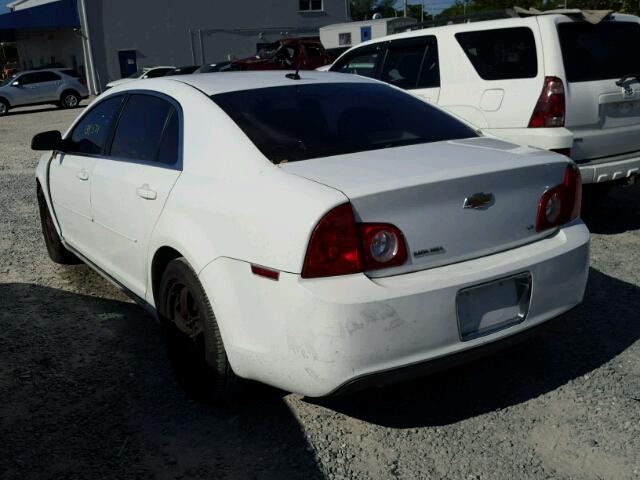 1G1ZG57B89F125192 - 2009 CHEVROLET MALIBU LS თეთრი ფოტო 3
