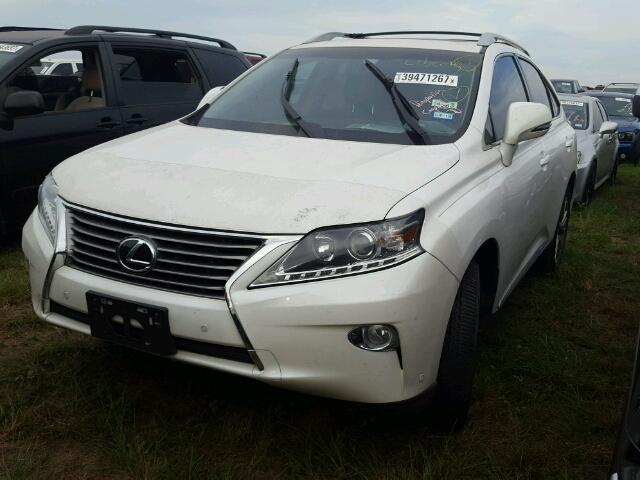 2T2ZK1BA4DC093951 - 2013 LEXUS RX 350 SILVER photo 2