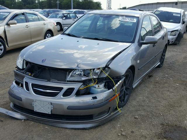 YS3FF49Y831035255 - 2003 SAAB 9-3 VECTOR GRAY photo 2