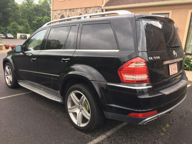 4JGBF8GEXCA766240 - 2012 MERCEDES-BENZ GL 550 4MA BLACK photo 3