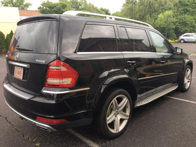 4JGBF8GEXCA766240 - 2012 MERCEDES-BENZ GL 550 4MA BLACK photo 4