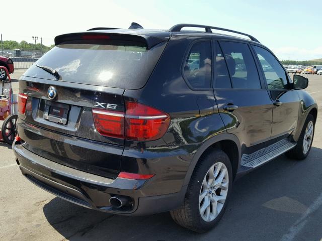 5UXZV4C57BL739227 - 2011 BMW X5 XDRIVE3 BLACK photo 4
