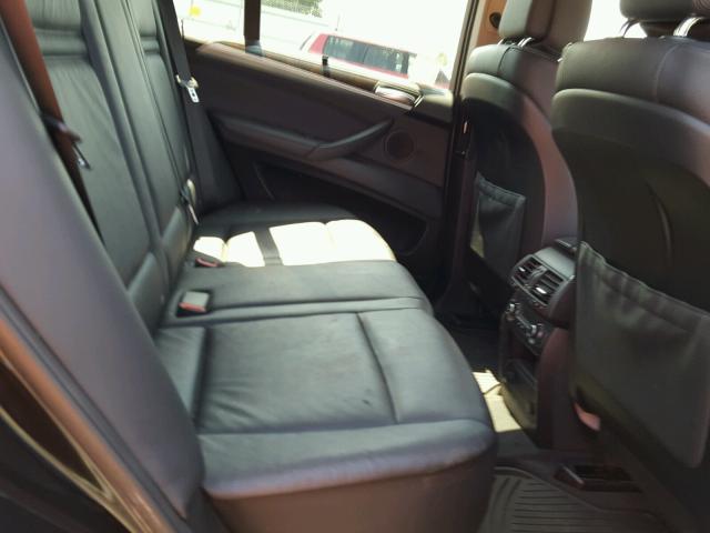 5UXZV4C57BL739227 - 2011 BMW X5 XDRIVE3 BLACK photo 6