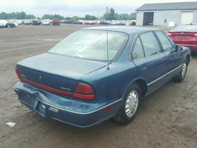 1G3HN52K0V4857449 - 1997 OLDSMOBILE 88 BASE BLUE photo 4