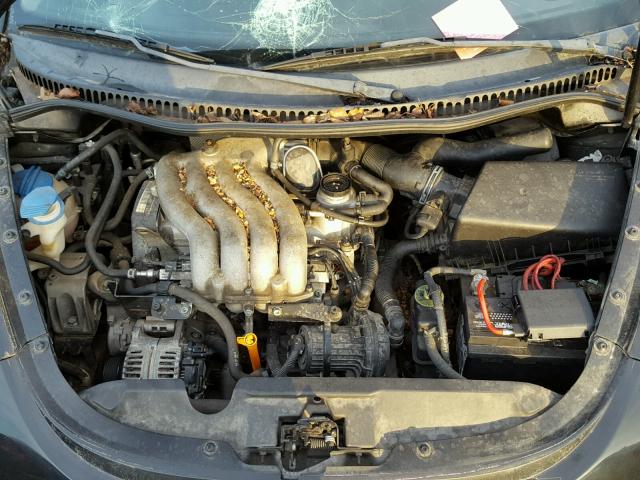 3VWCK31C35M400864 - 2005 VOLKSWAGEN NEW BEETLE შავი ფოტო 7