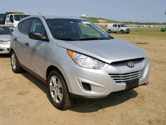 KM8JT3AB1CU521766 - 2012 HYUNDAI TUCSON GL SILVER photo 1