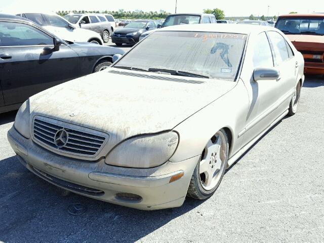 WDBNG75J61A209314 - 2001 MERCEDES-BENZ S 500 SILVER photo 2