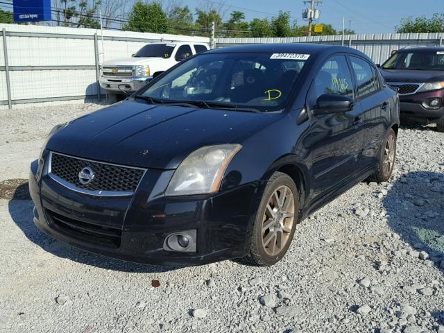 3N1CB61E38L721838 - 2008 NISSAN SENTRA SE- BLACK photo 2