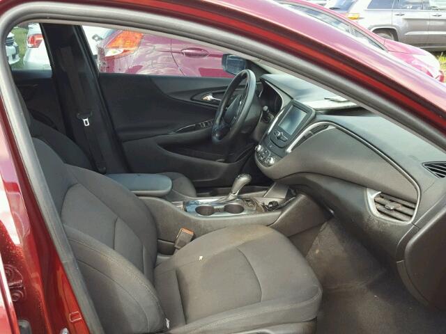 1G1ZB5ST3GF287419 - 2016 CHEVROLET MALIBU LS MAROON photo 5