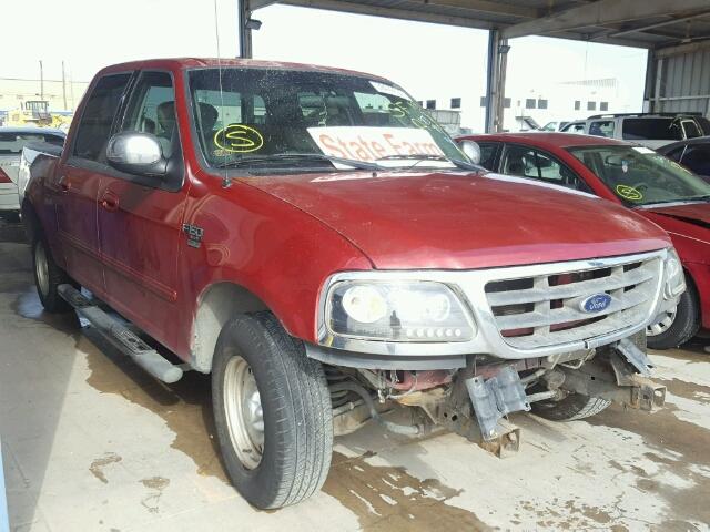 1FTRW07662KC52262 - 2002 FORD F150 SUPER RED photo 1