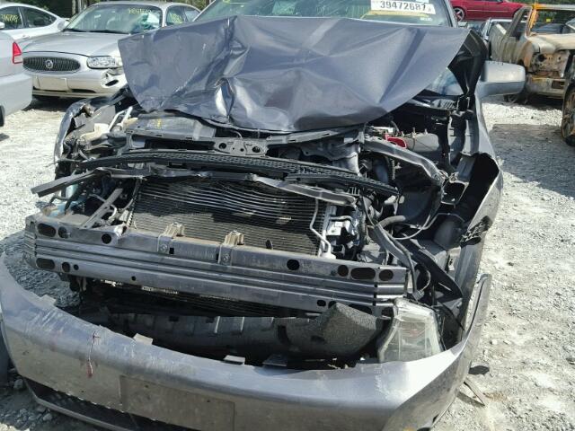 1FAHP35N99W239891 - 2009 FORD FOCUS SE GRAY photo 9