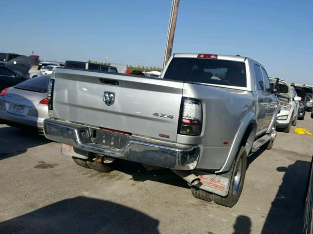 3C63DRGL8CG344723 - 2012 DODGE RAM 3500 S GRAY photo 4