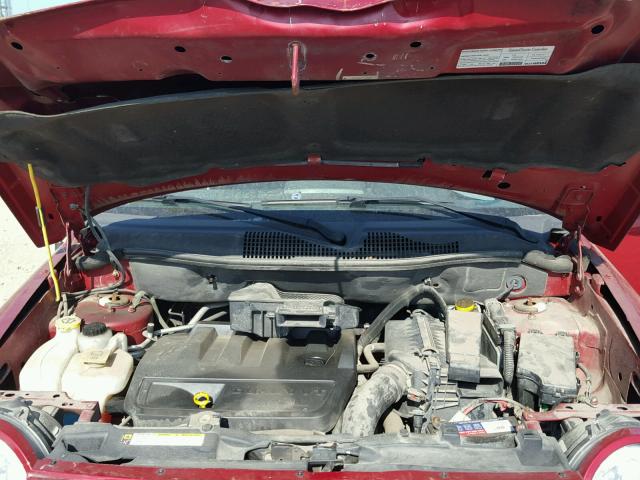 1J8FF47WX8D778409 - 2008 JEEP COMPASS SP RED photo 7