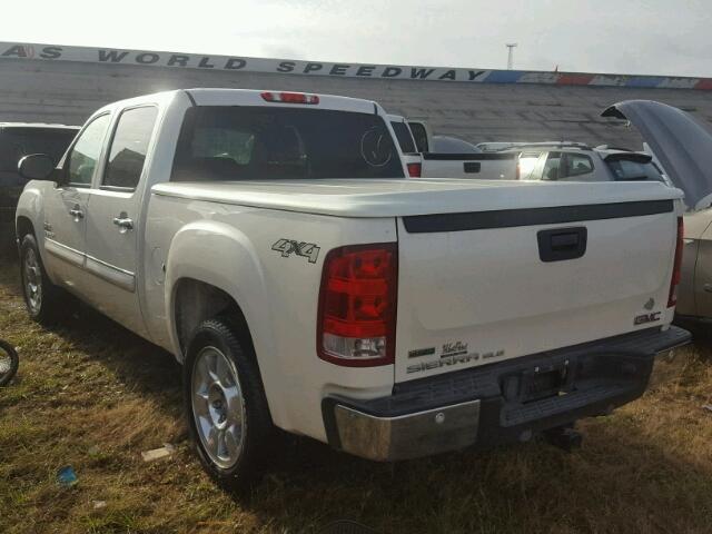 3GTP2VE32BG376318 - 2011 GMC SIERRA K15 WHITE photo 3