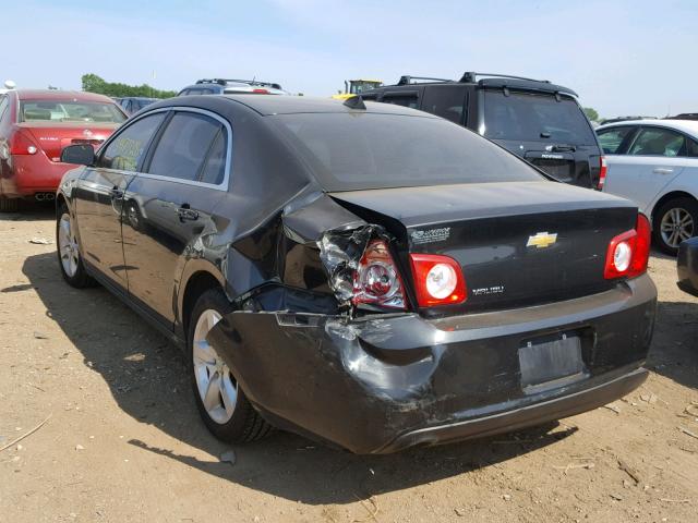 1G1ZB5E06CF299527 - 2012 CHEVROLET MALIBU LS შავი ფოტო 3