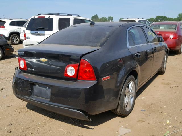 1G1ZB5E06CF299527 - 2012 CHEVROLET MALIBU LS შავი ფოტო 4